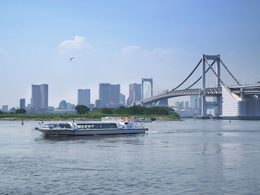 Water bus (Asakusa-Odaiba line)